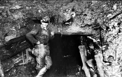 Bootleg coal miner