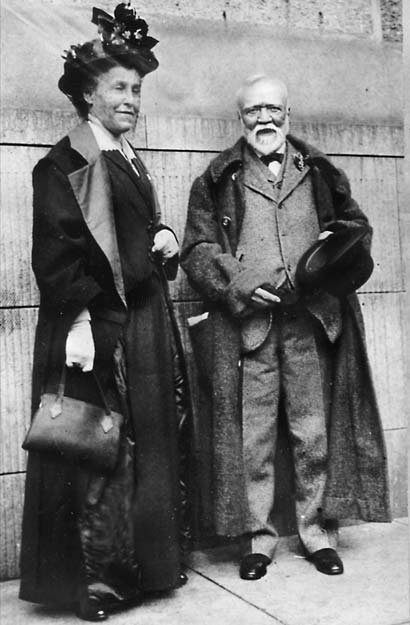 Andrew Carnegie and wife