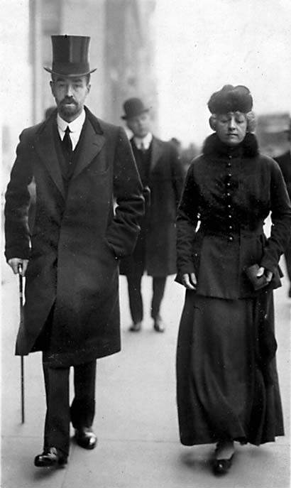 Cornelius Vanderbilt and his wife