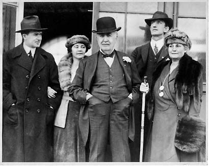 Edison and family