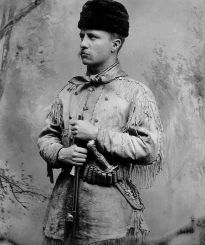 A young Teddy Roosevelt