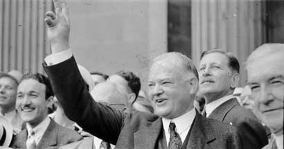 Herbert Hoover speaks at Republican National Convention